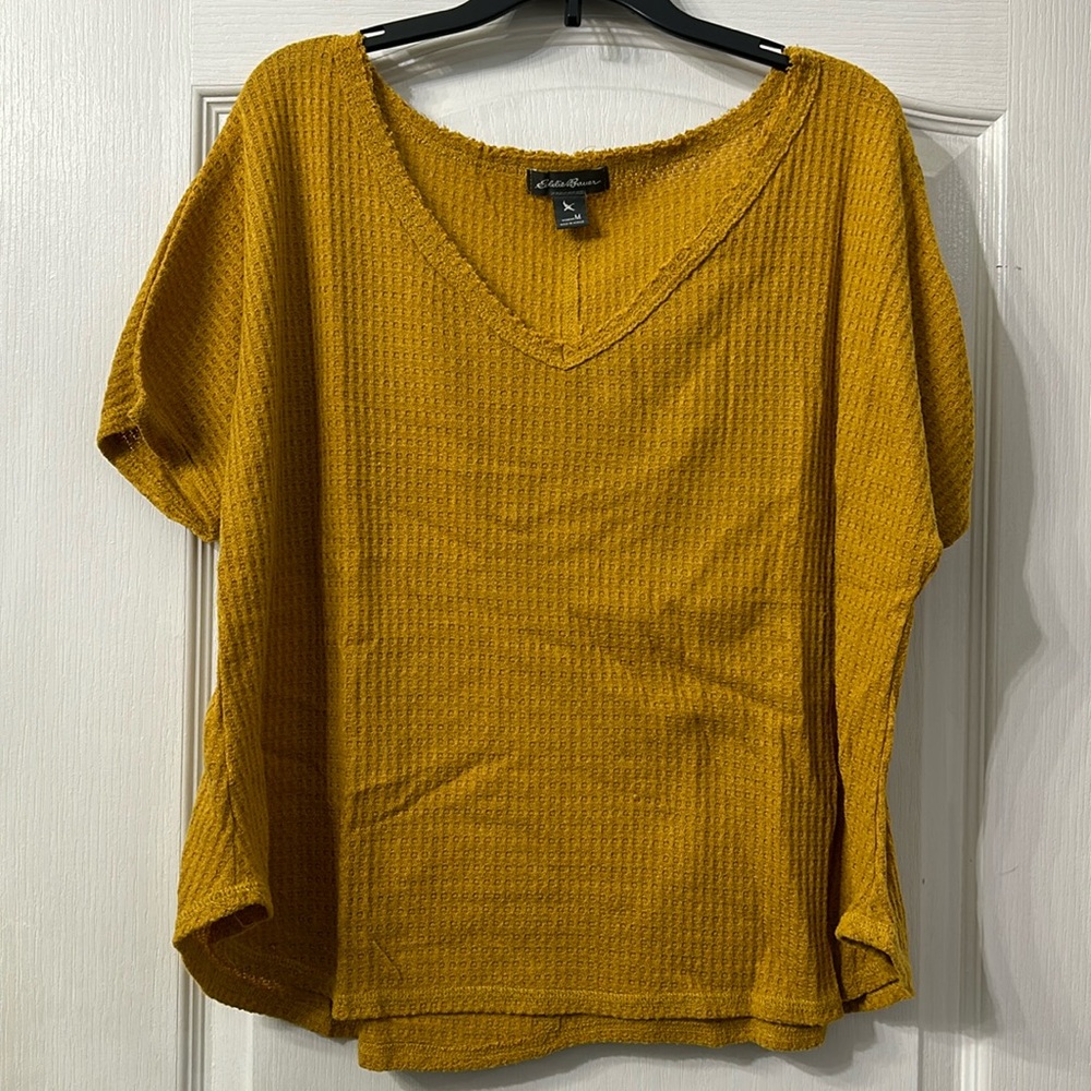 Eddie Bauer Waffle Knit Shirt